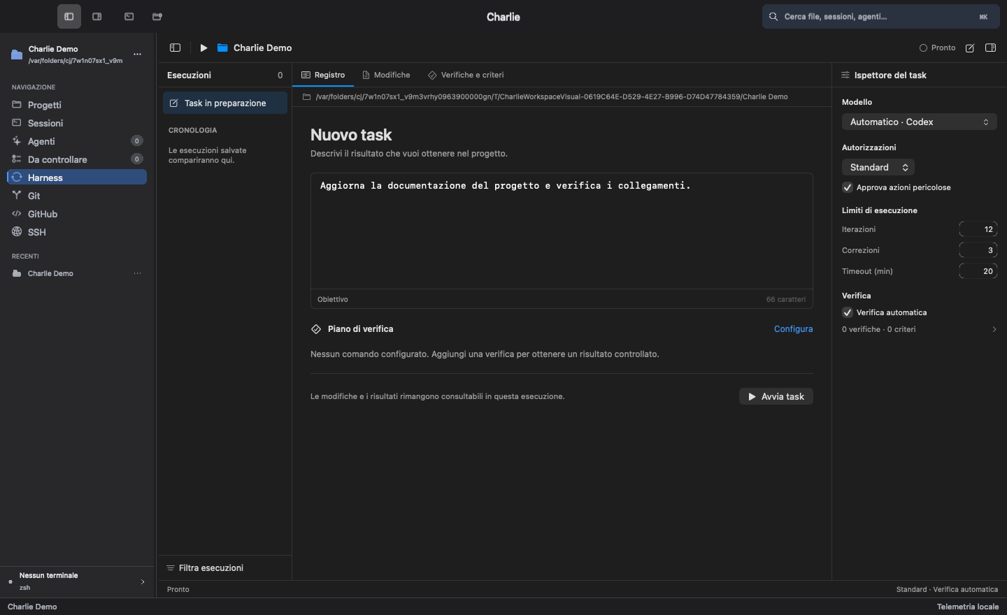 Charlie: Turning the Mac into a Cockpit for Coding Agents